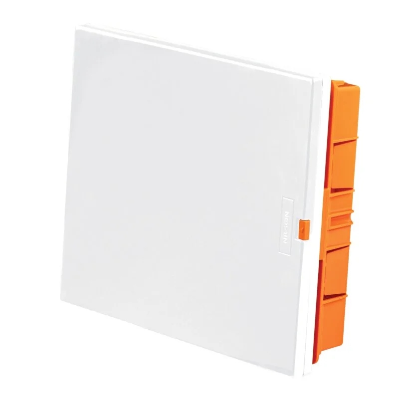 QUANTUM 24 MODULES FLUSH MOUNTED DISTRIBUTION BOX WHITE-ავტ. შიდა ბოქსი 24-ნი  თეთრი კარით
